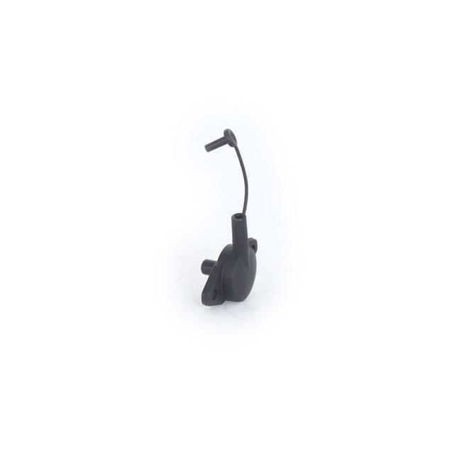 Pressure test outlet with cap, short
