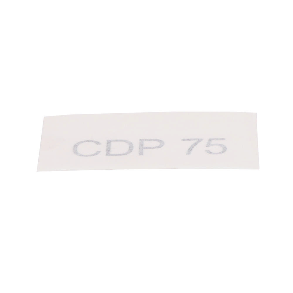 Plastetiket, transfer-label CDP 75