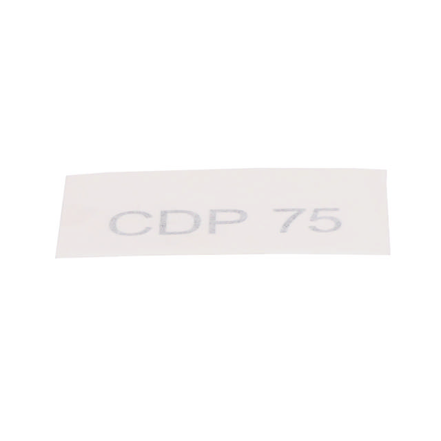 Plastetiket, transfer-label CDP 75