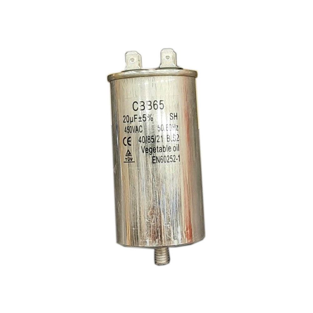 Driftskondensator 20µF/450 V AC/50 Hz, S2