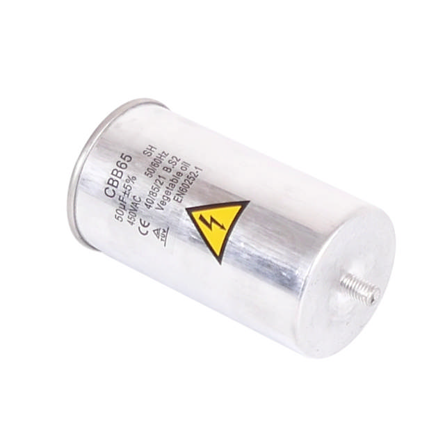 Driftskondensator, 50µF/450 V AC/50 Hz, S2