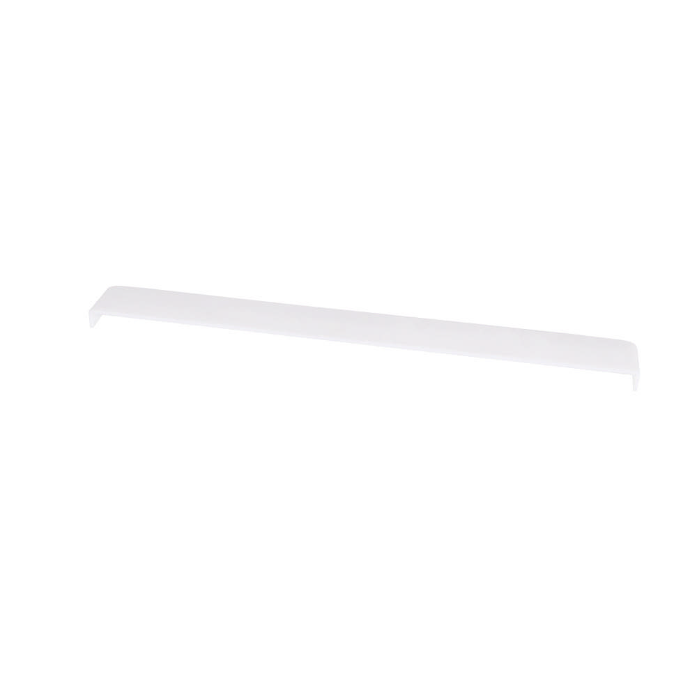 Plastic shield for drip tray, 475 x 50mm