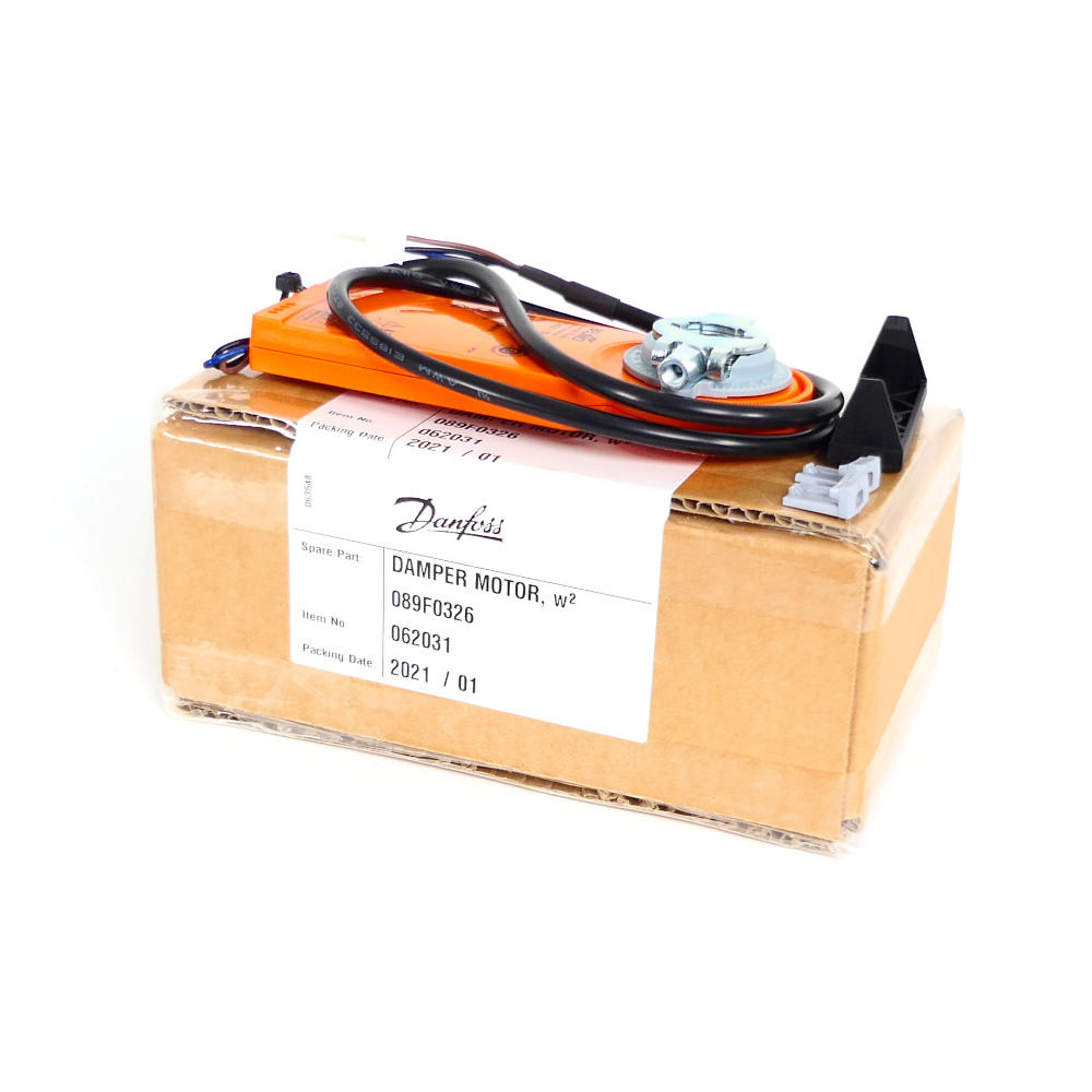 Damper motor, 230 V AC, 800mm cable