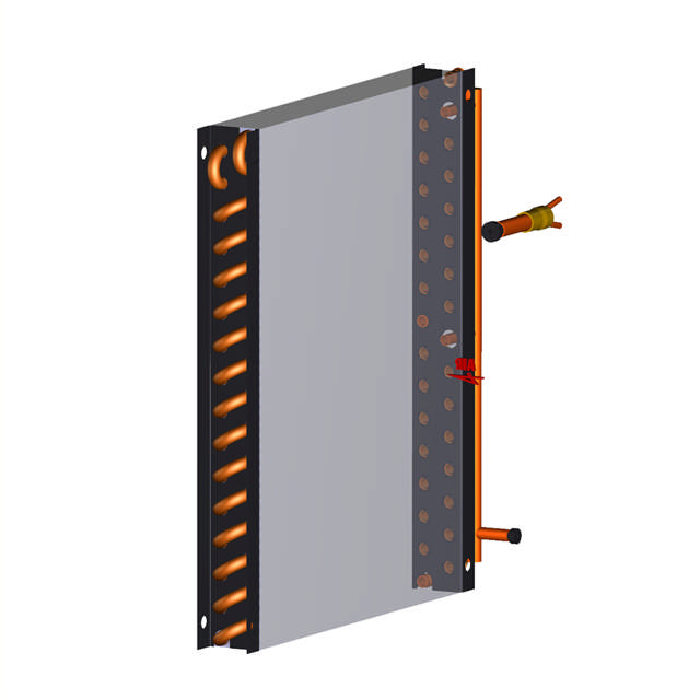 Fordamperflade, 2RR, 400 x 320 x 44