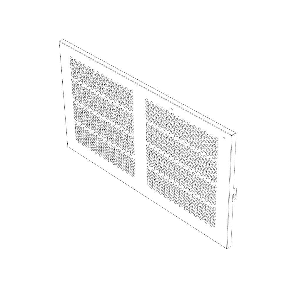 Frontplade - For fordamper