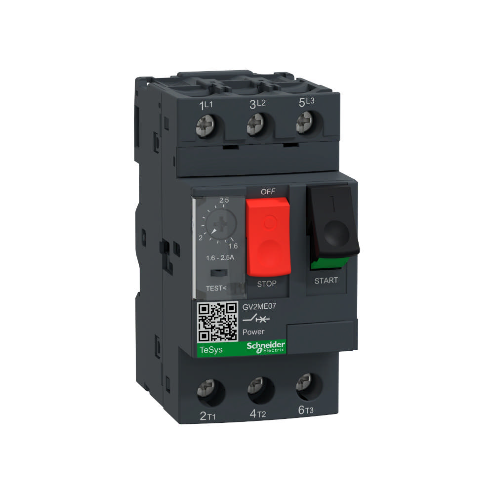 Kontakt, afbryder, Kontaktor MCB 3 Pole 1.6-2.5A