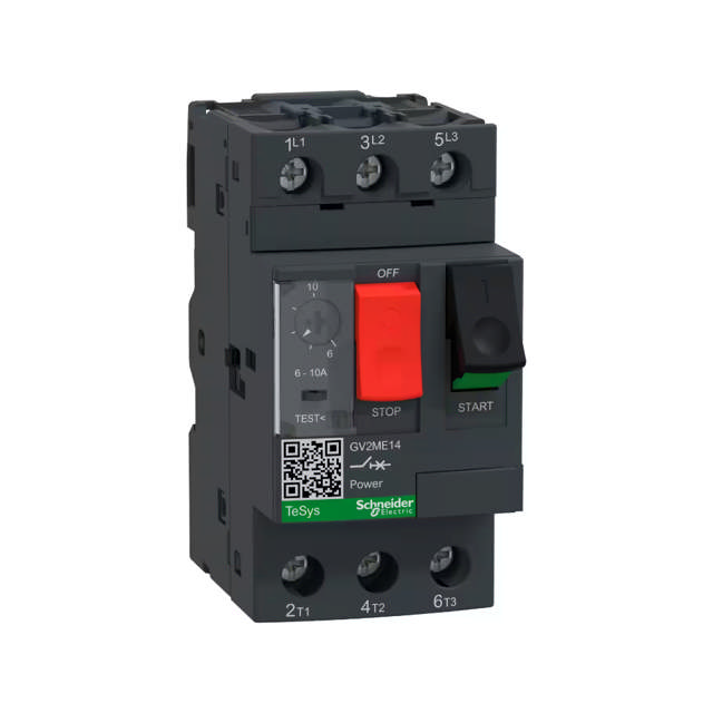 Kontakt, afbryder, MCB 3 Pole 6.0-10.0A